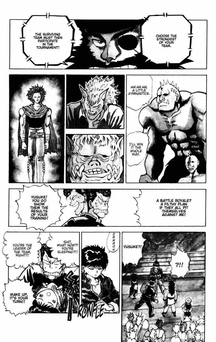 Read Yu Yu Hakusho chapter 52 image 12 on Lezhin
