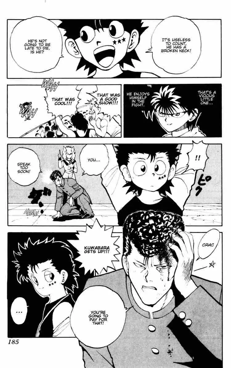 Read Yu Yu Hakusho chapter 54 image 17 on Lezhin