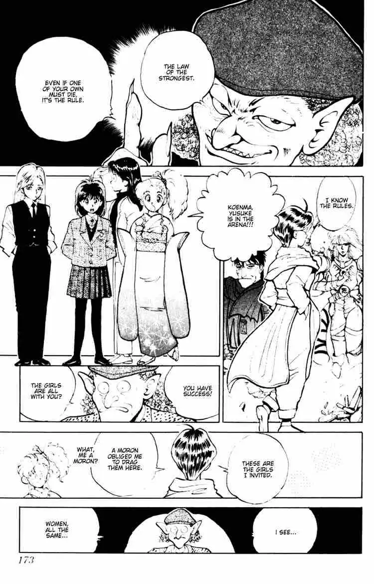 Read Yu Yu Hakusho chapter 54 image 5 on Lezhin