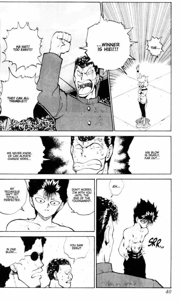 Read Yu Yu Hakusho chapter 57 image 13 on Lezhin