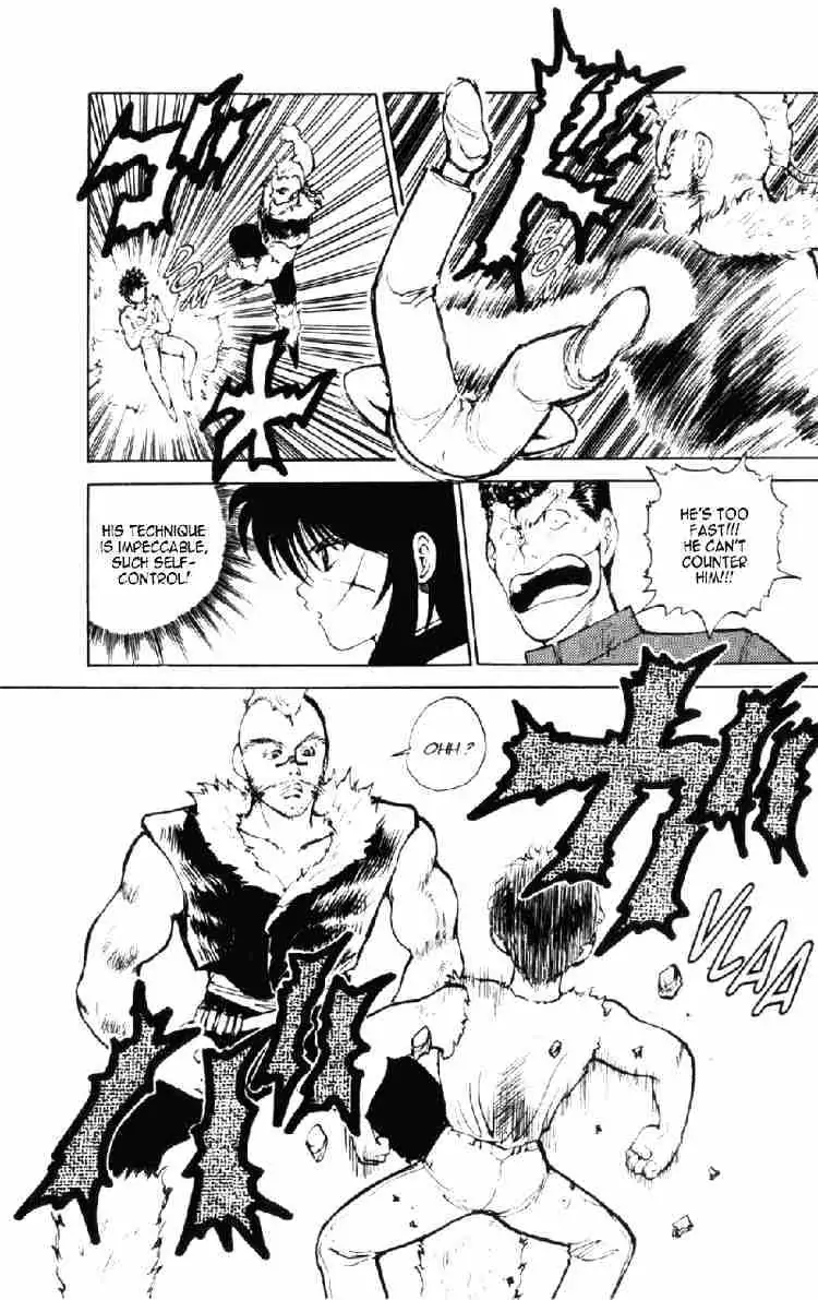 Read Yu Yu Hakusho chapter 58 image 14 on Lezhin