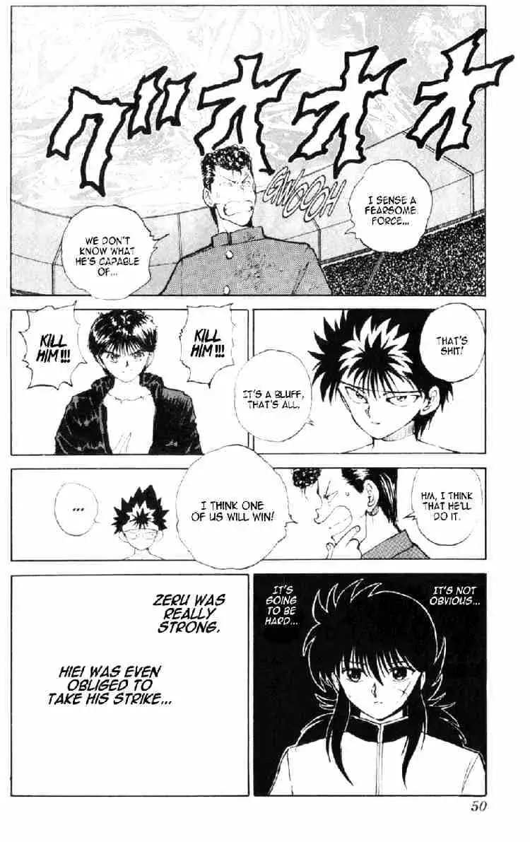 Read Yu Yu Hakusho chapter 58 image 3 on Lezhin