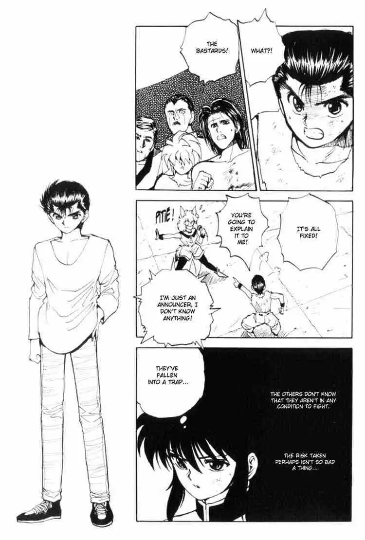 Read Yu Yu Hakusho chapter 66 image 14 on Lezhin