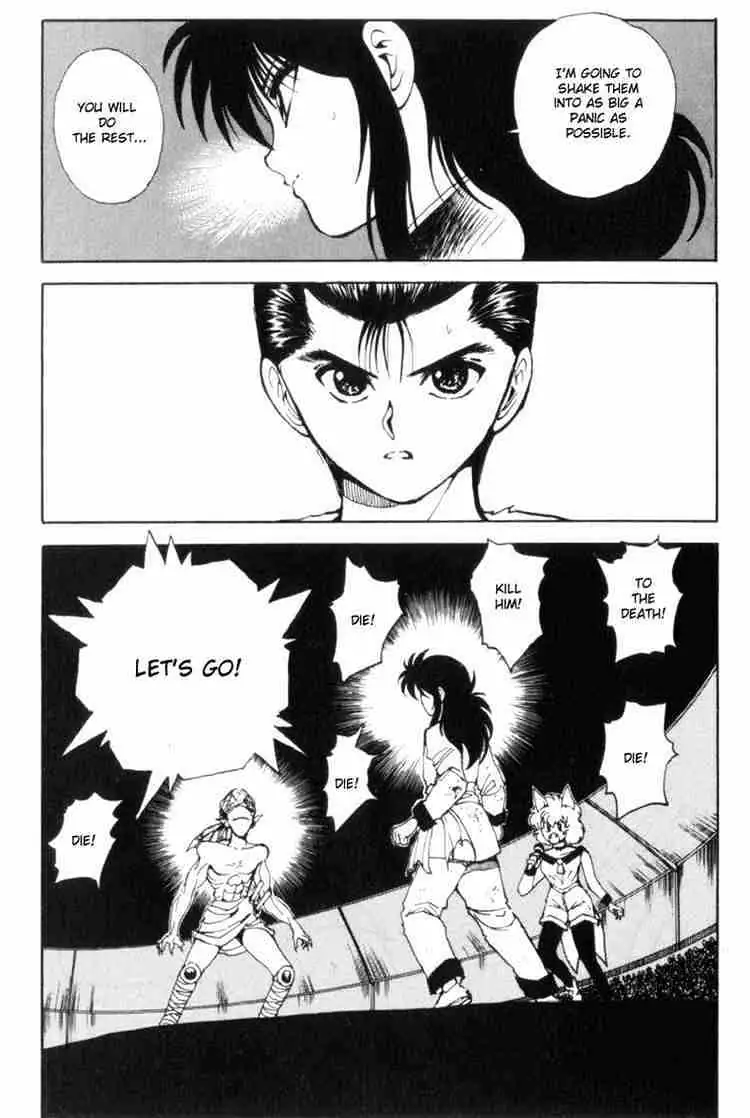 Read Yu Yu Hakusho chapter 66 image 18 on Lezhin