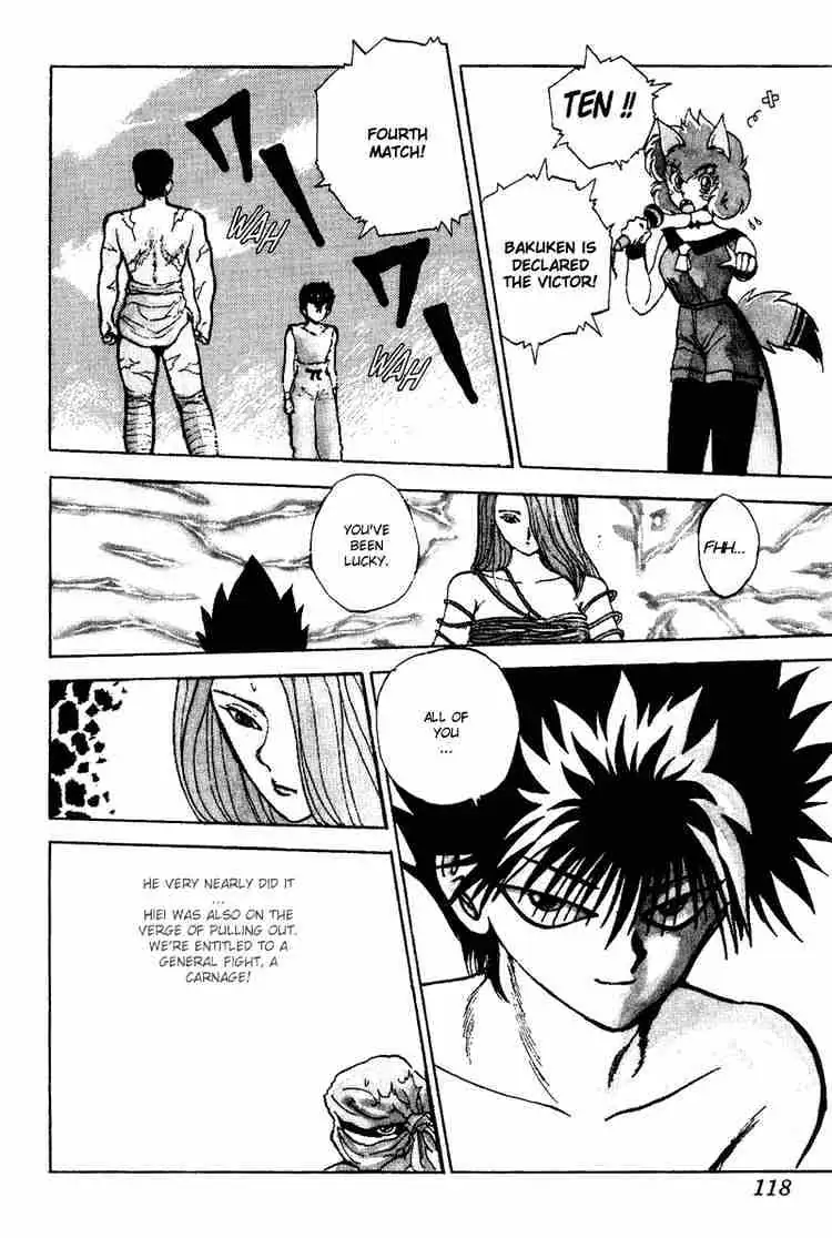 Read Yu Yu Hakusho chapter 69 image 12 on Lezhin