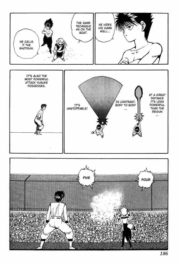 Read Yu Yu Hakusho chapter 72 image 17 on Lezhin