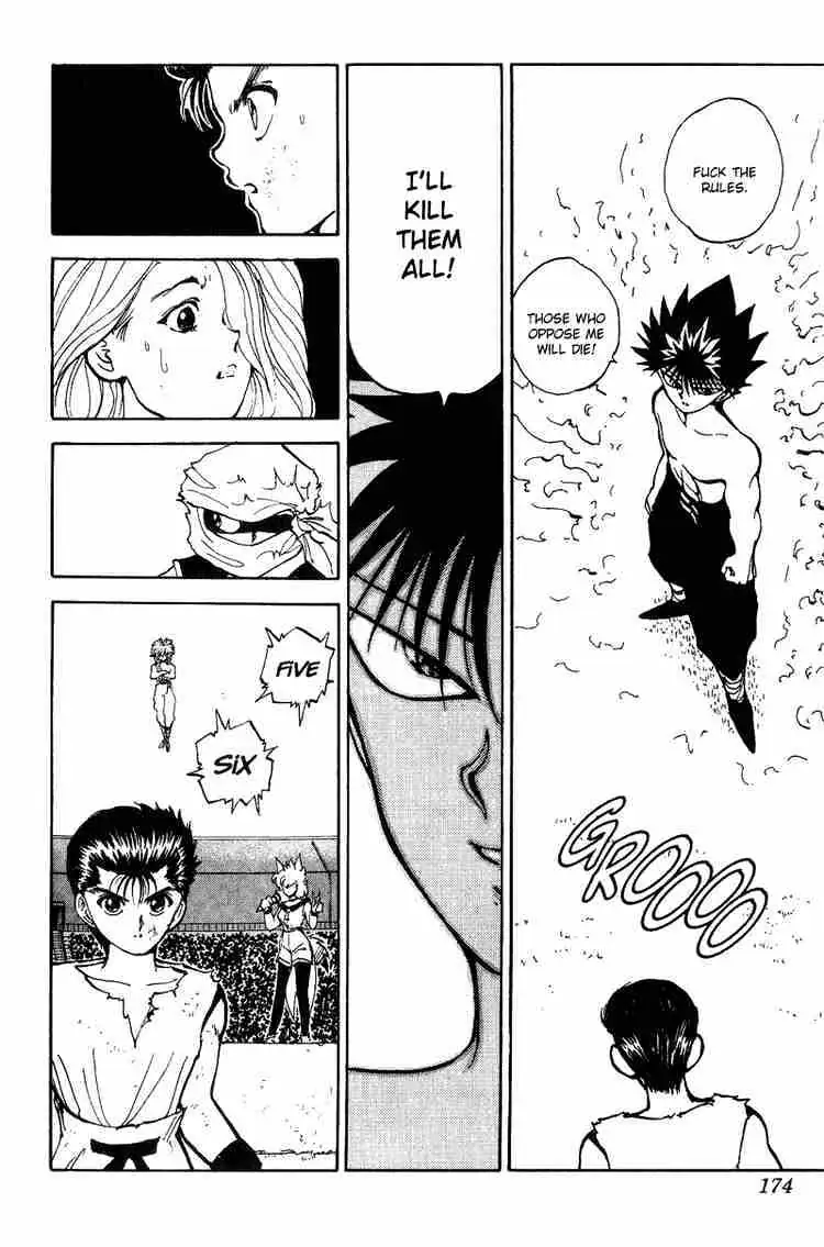 Read Yu Yu Hakusho chapter 72 image 5 on Lezhin