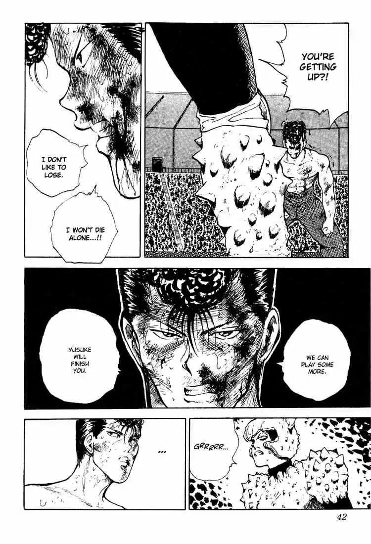 Read Yu Yu Hakusho chapter 74 image 13 on Lezhin