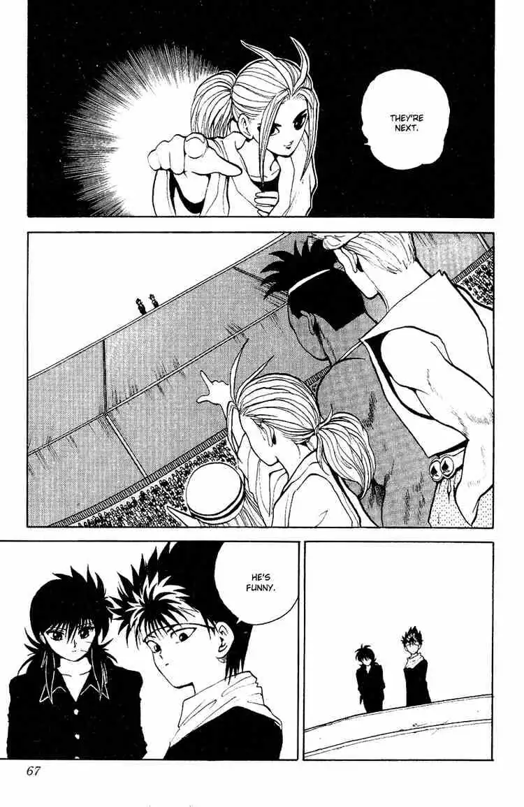 Read Yu Yu Hakusho chapter 75 image 18 on Lezhin