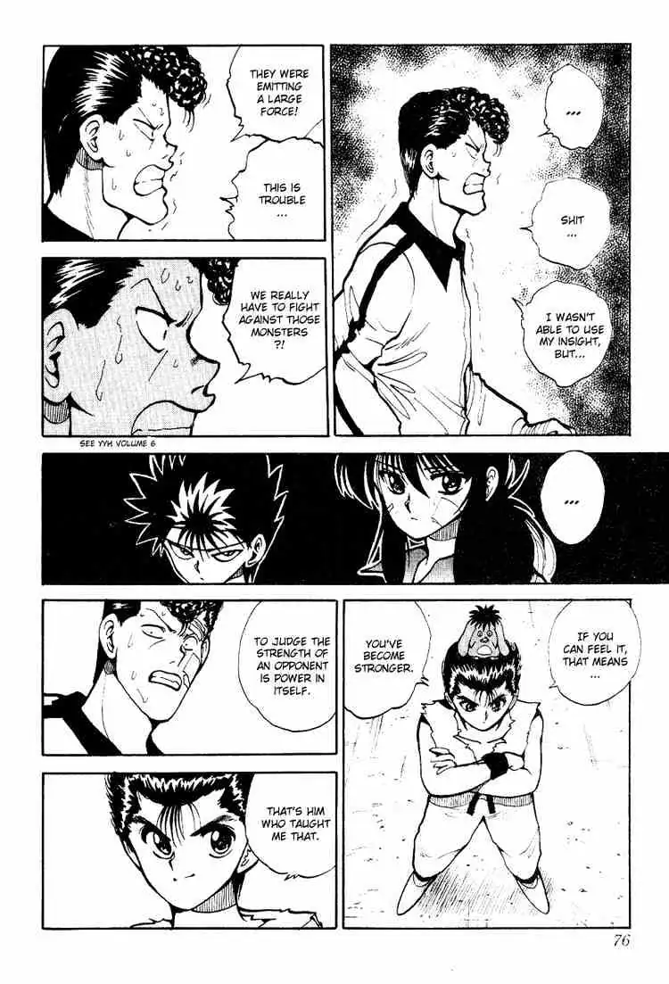 Read Yu Yu Hakusho chapter 76 image 7 on Lezhin