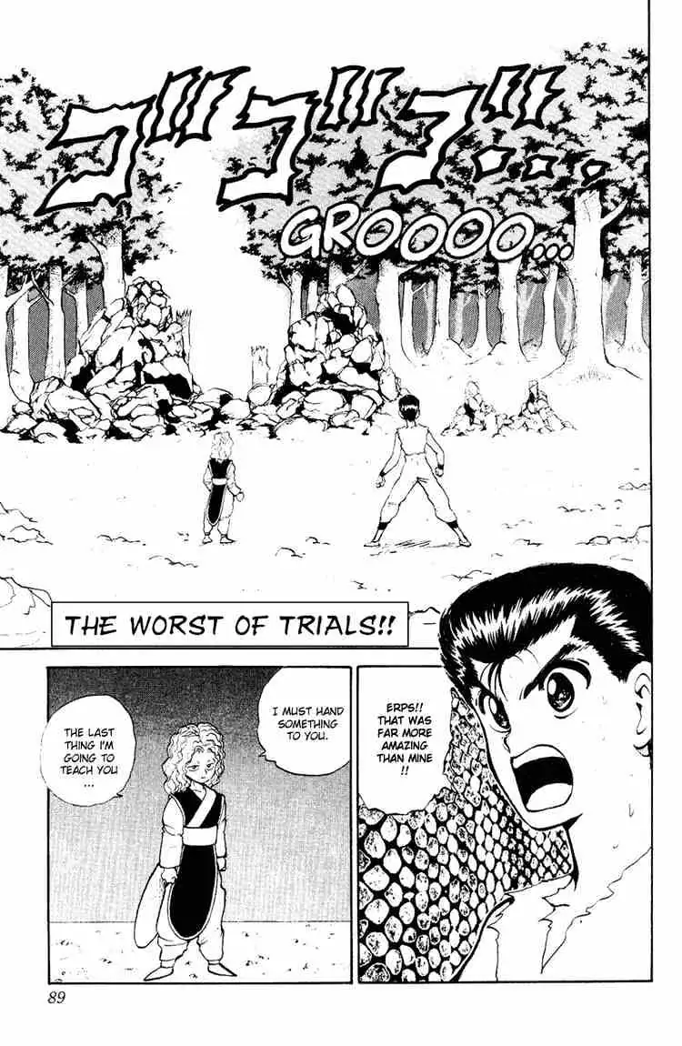 Read Yu Yu Hakusho chapter 77 image 0 on Lezhin