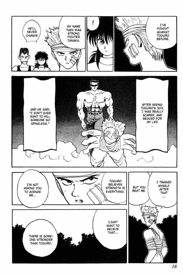 Read Yu Yu Hakusho chapter 92 image 13 on Lezhin