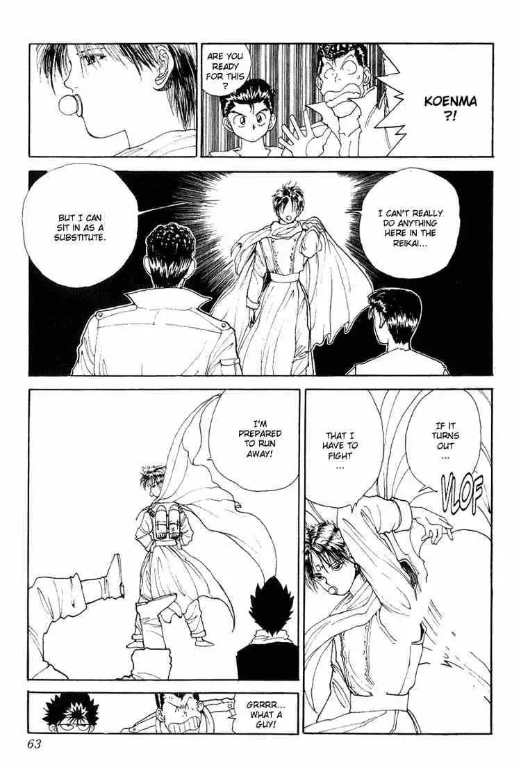 Read Yu Yu Hakusho chapter 94 image 14 on Lezhin