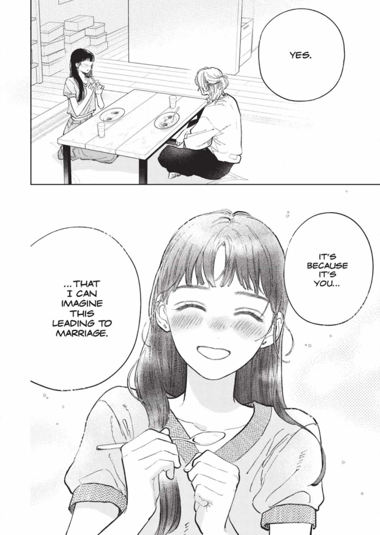 Read Yubisaki to Renren chapter 49 image 34 on Lezhin