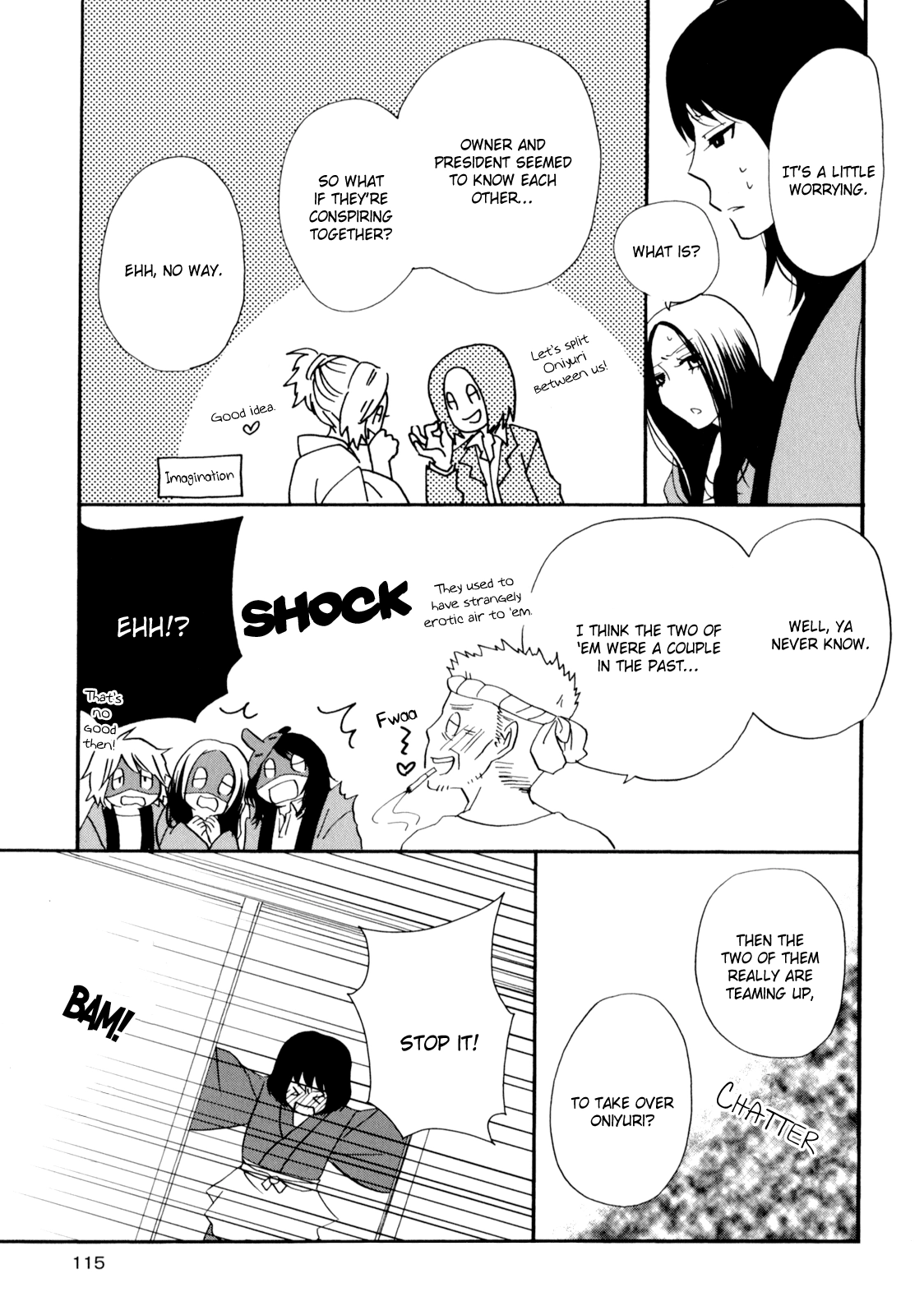 Read Yukemuri Sanctuary chapter 6 image 12 on Lezhin
