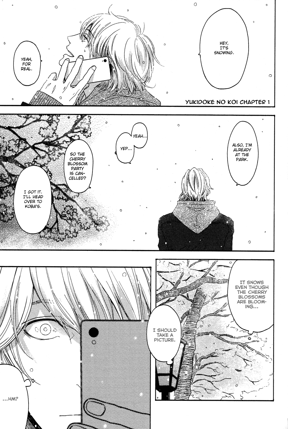 Yukidoke No Koi Chapter 1 page 5 - 