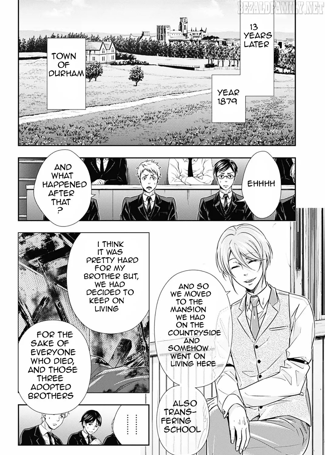 Read Yukoku no Moriarty chapter 1 image 126 on Lezhin