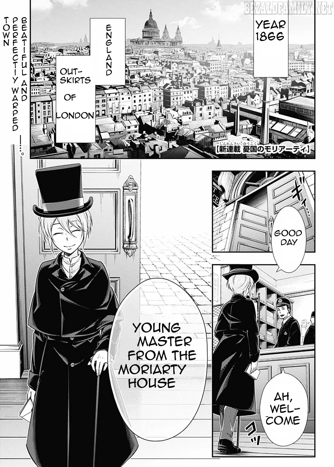 Read Yukoku no Moriarty chapter 1 image 6 on Lezhin