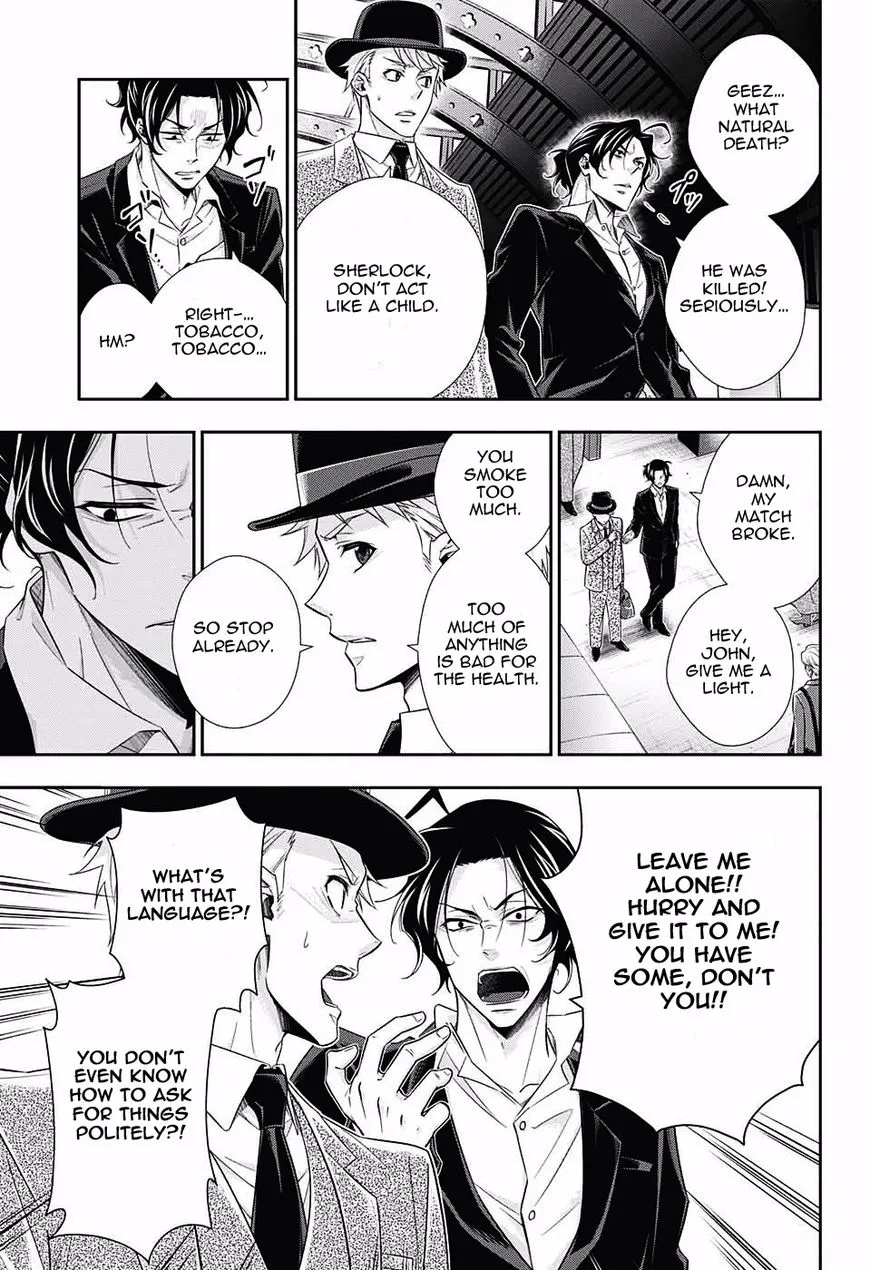 Read Yukoku no Moriarty chapter 15 image 18 on Lezhin
