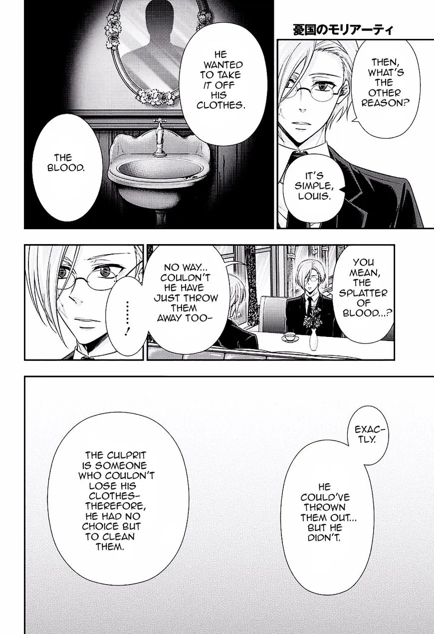 Read Yukoku no Moriarty chapter 16 image 22 on Lezhin