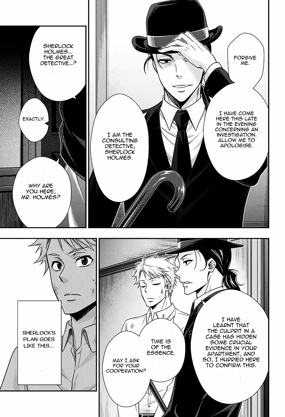 Read Yukoku no Moriarty chapter 18 image 12 on Lezhin
