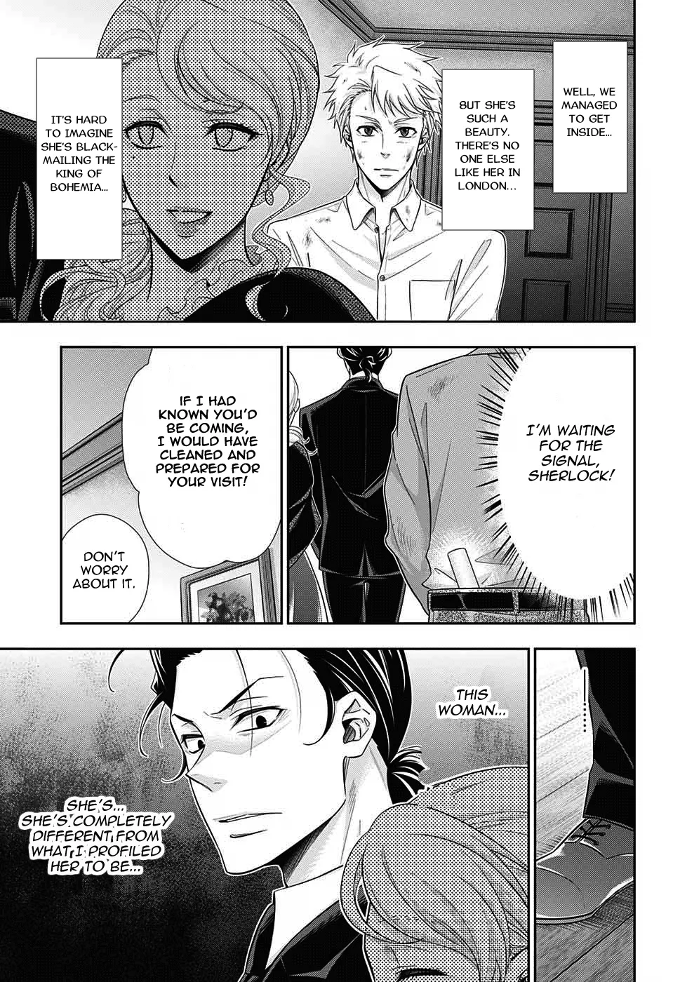 Read Yukoku no Moriarty chapter 18 image 18 on Lezhin