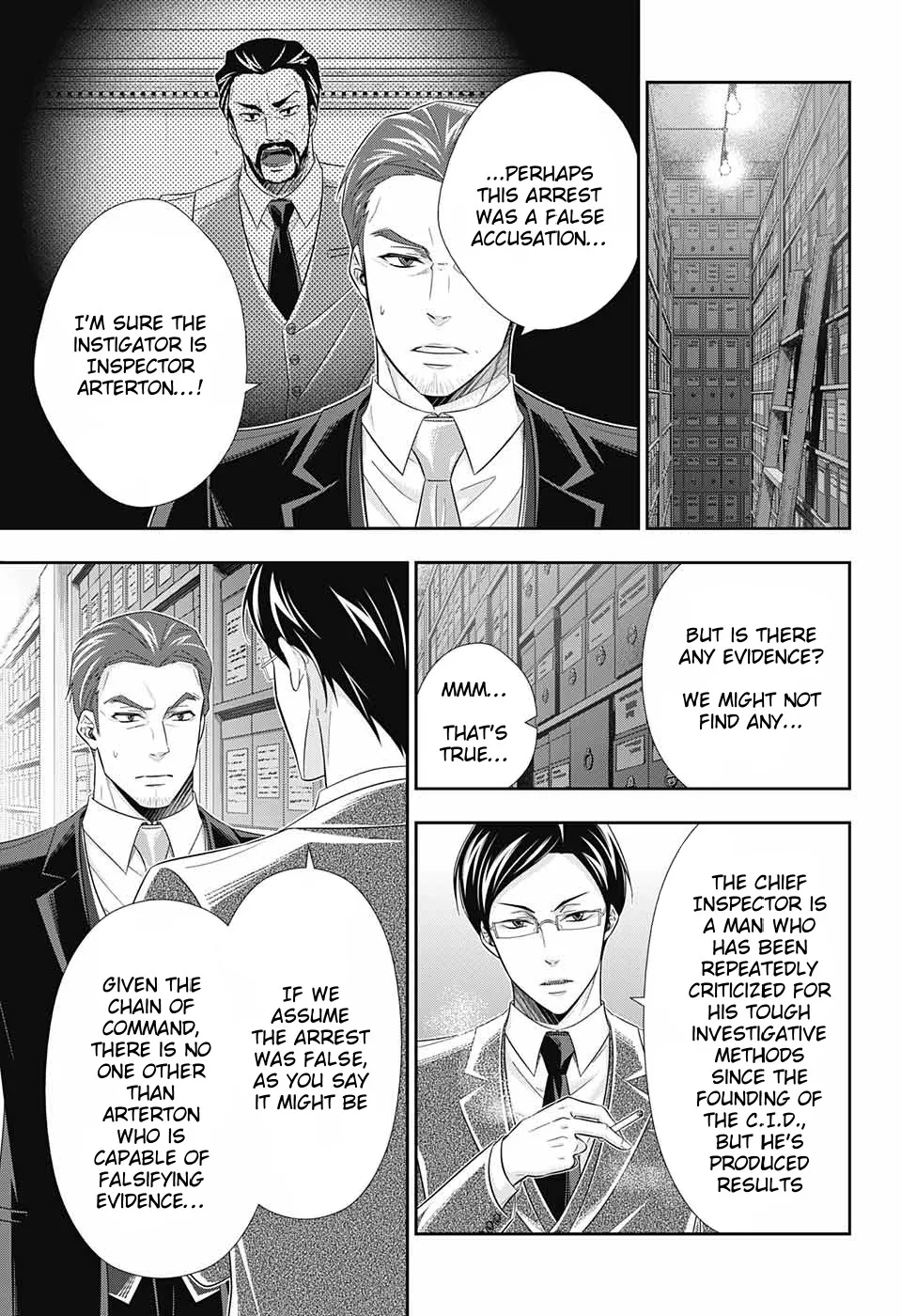 Read Yukoku no Moriarty chapter 29 image 14 on Lezhin