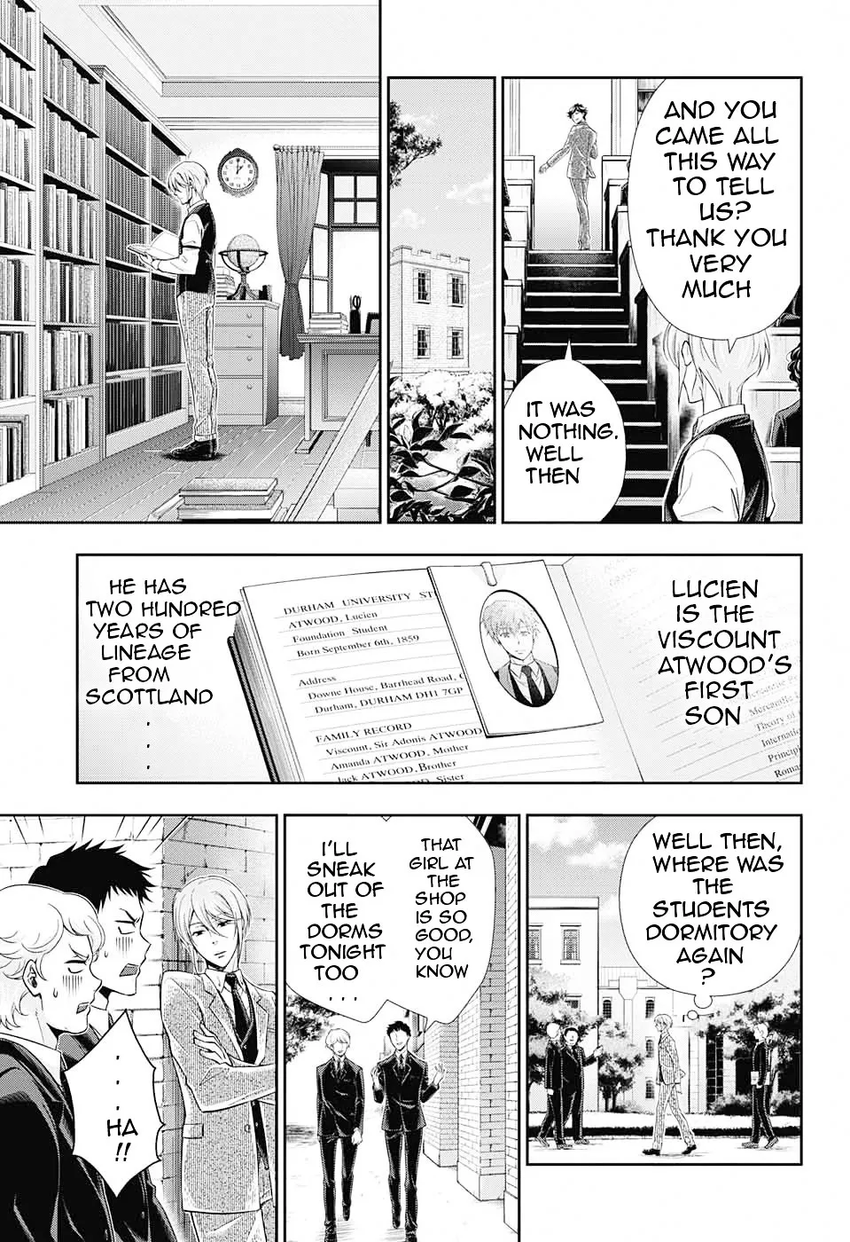 Read Yukoku no Moriarty chapter 3 image 8 on Lezhin
