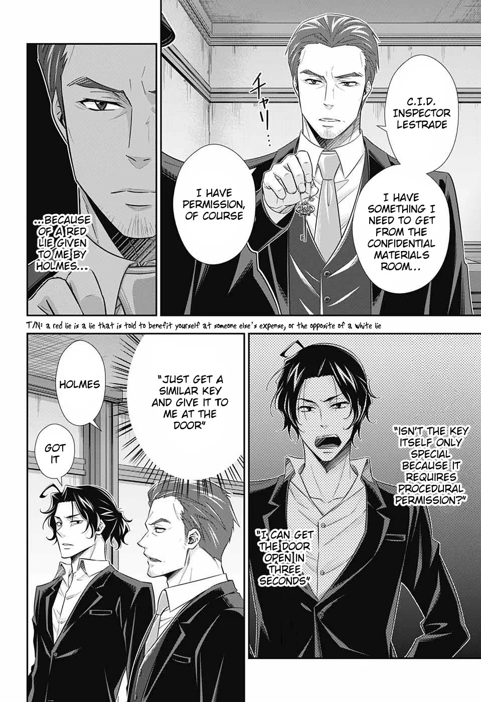 Read Yukoku no Moriarty chapter 30 image 12 on Lezhin
