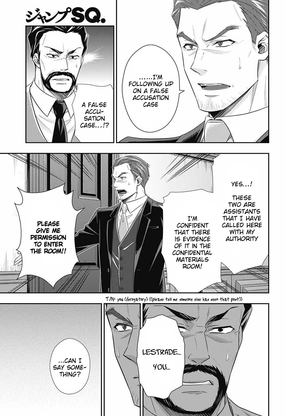 Read Yukoku no Moriarty chapter 30 image 21 on Lezhin