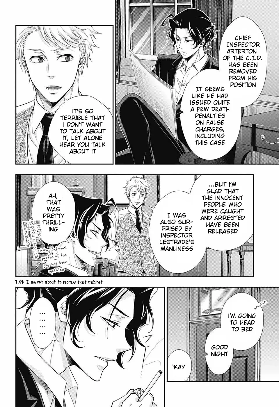 Read Yukoku no Moriarty chapter 30 image 36 on Lezhin
