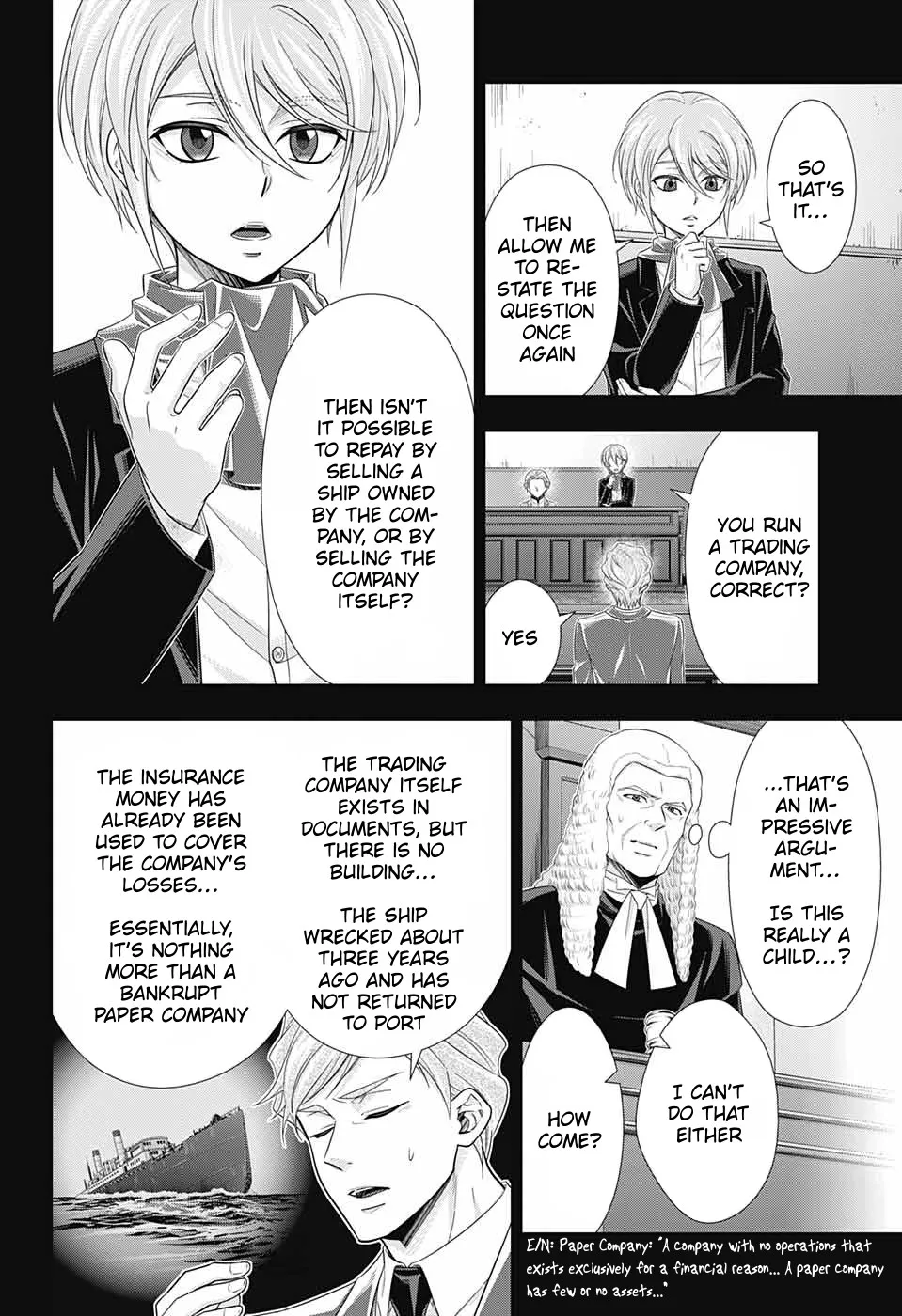 Read Yukoku no Moriarty chapter 34 image 16 on Lezhin