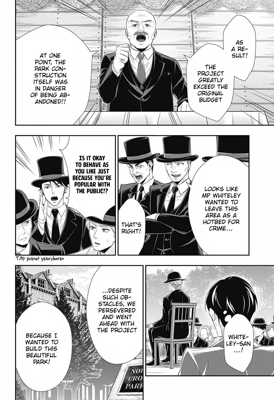 Read Yukoku no Moriarty chapter 36 image 22 on Lezhin