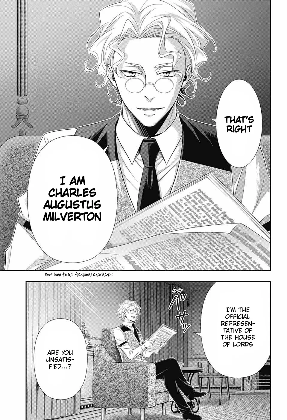 Read Yukoku no Moriarty chapter 37 image 15 on Lezhin