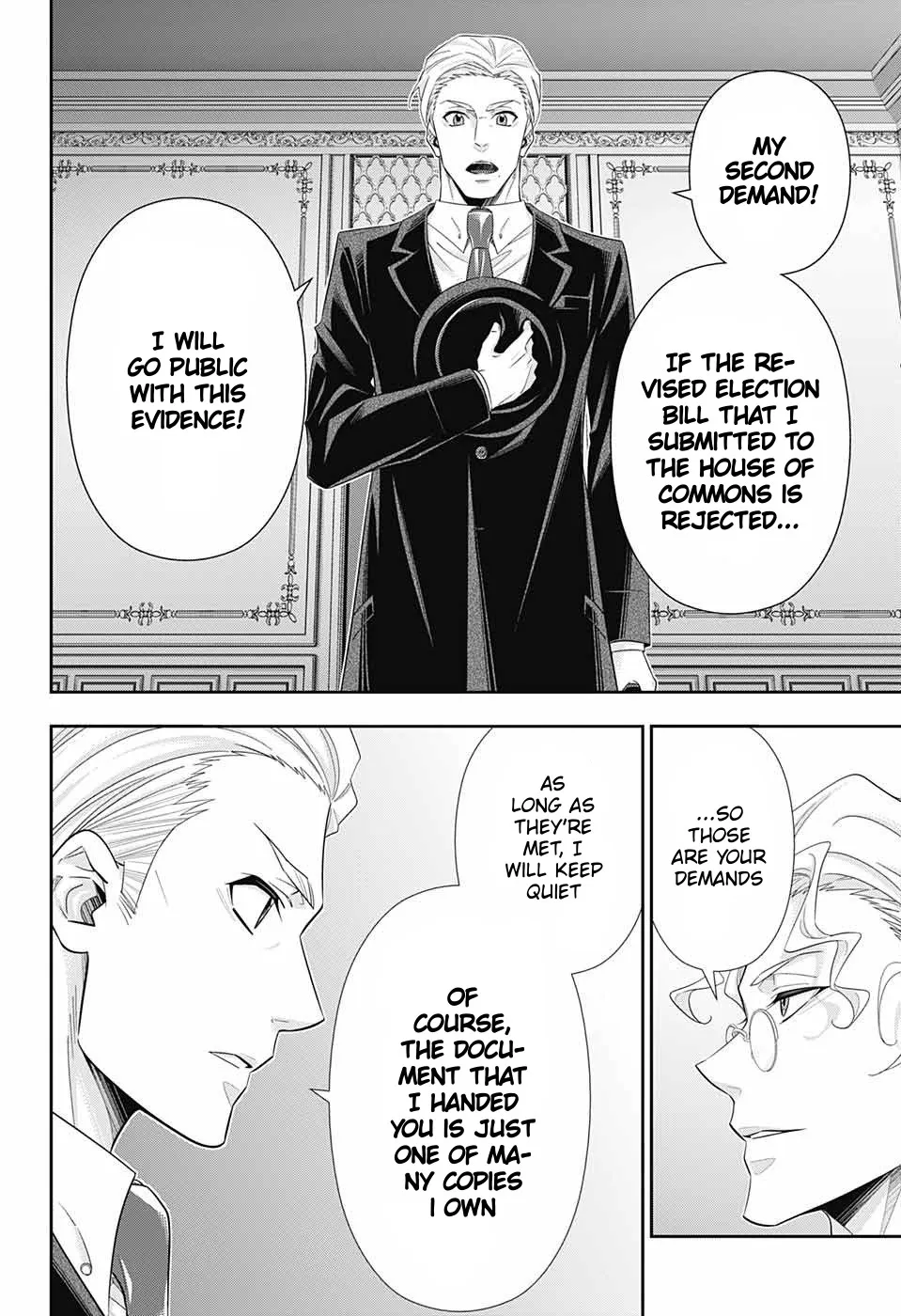 Read Yukoku no Moriarty chapter 37 image 18 on Lezhin