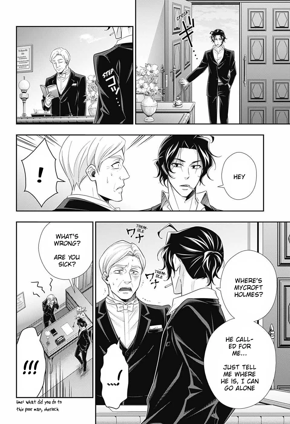Read Yukoku no Moriarty chapter 39 image 18 on Lezhin