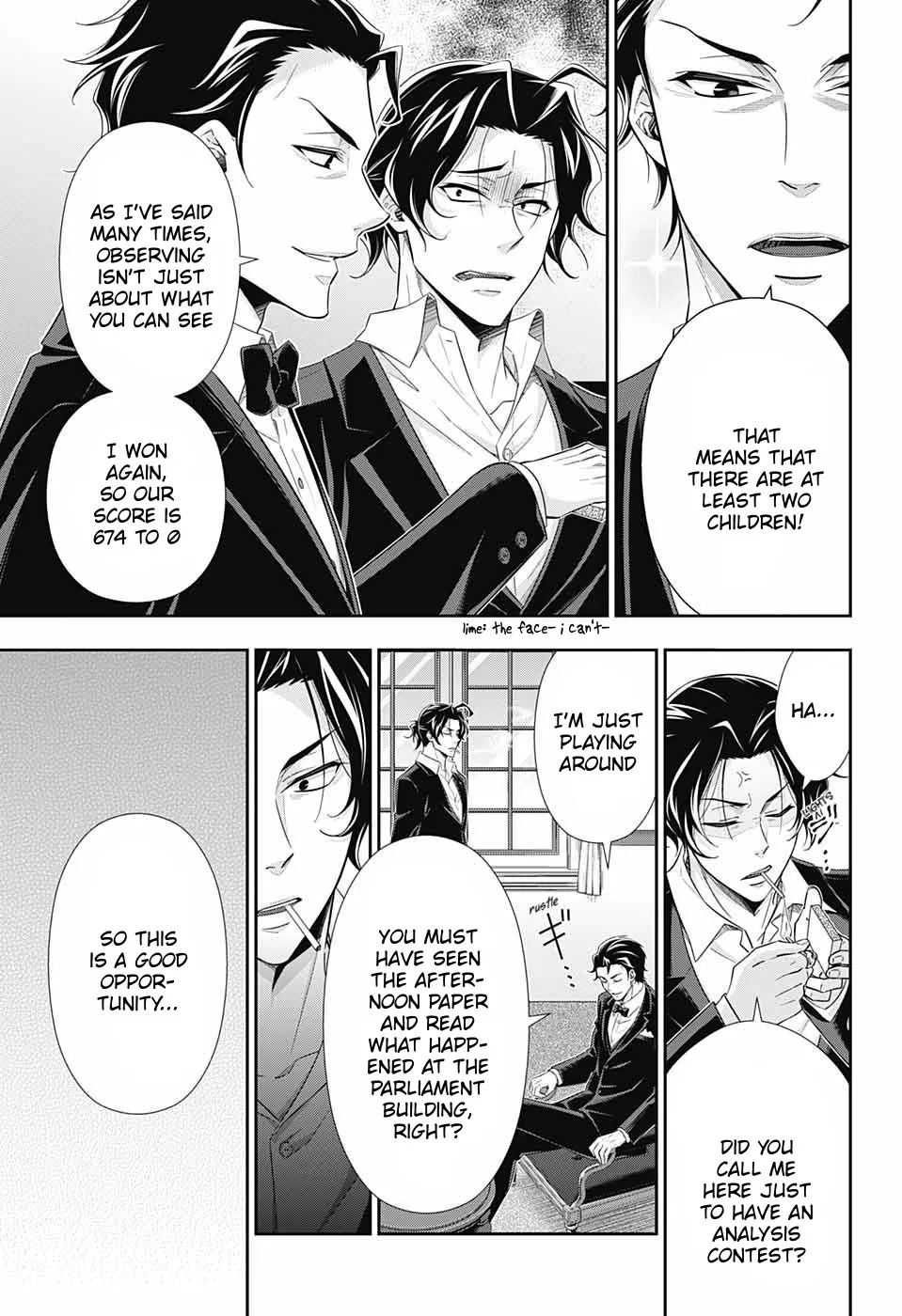 Read Yukoku no Moriarty chapter 39 image 27 on Lezhin