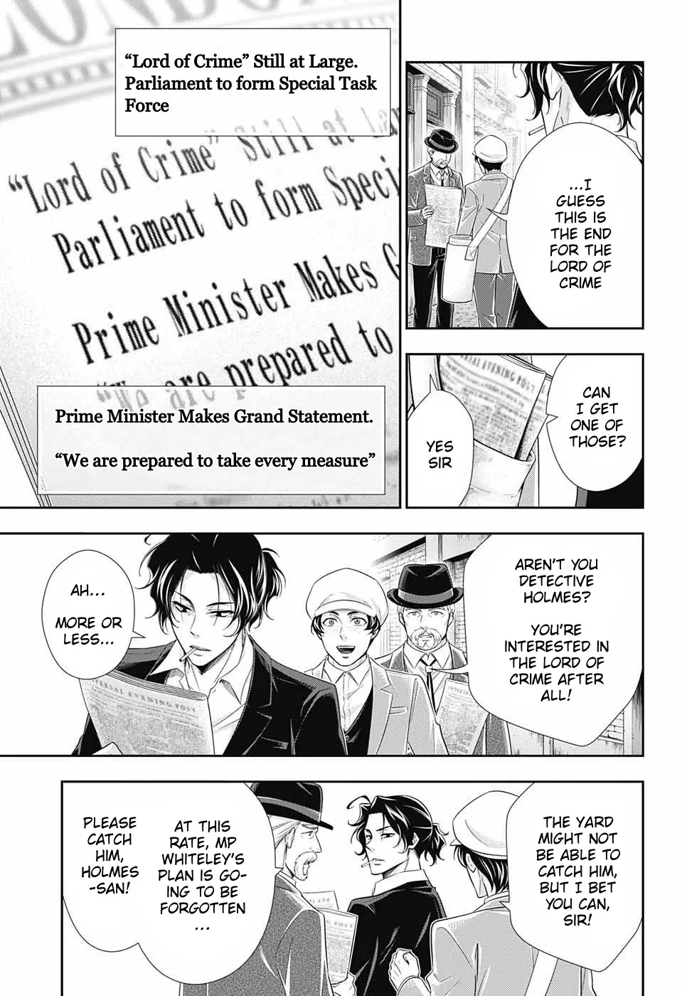 Read Yukoku no Moriarty chapter 40 image 31 on Lezhin