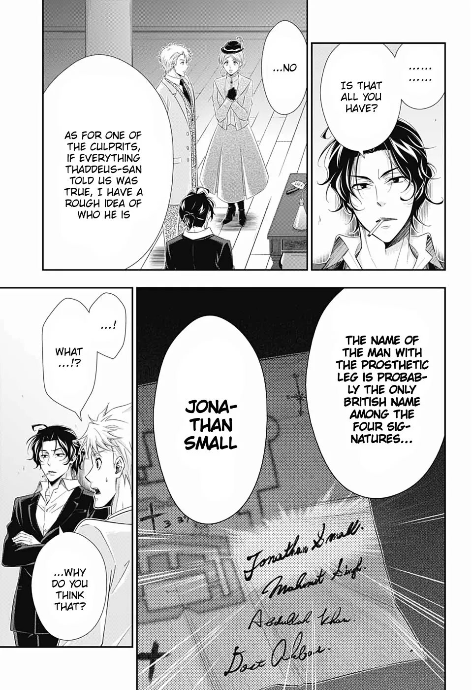 Read Yukoku no Moriarty chapter 42 image 26 on Lezhin