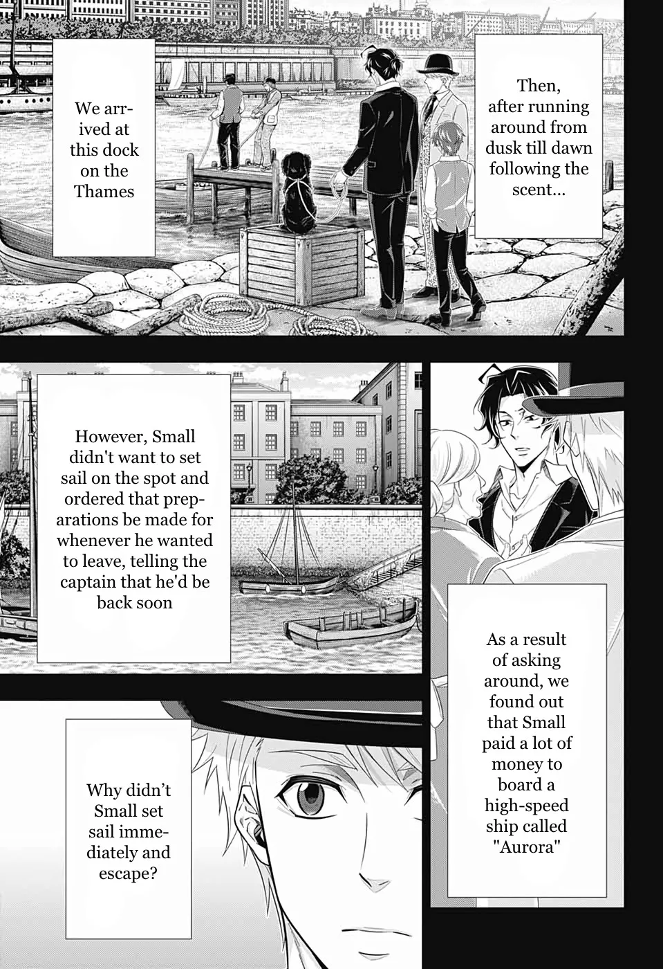 Read Yukoku no Moriarty chapter 43 image 6 on Lezhin