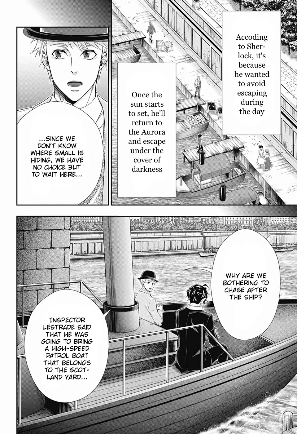 Read Yukoku no Moriarty chapter 43 image 7 on Lezhin