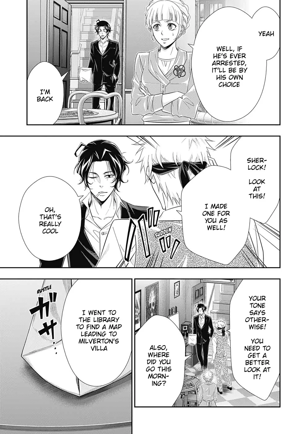 Read Yukoku no Moriarty chapter 46 image 7 on Lezhin