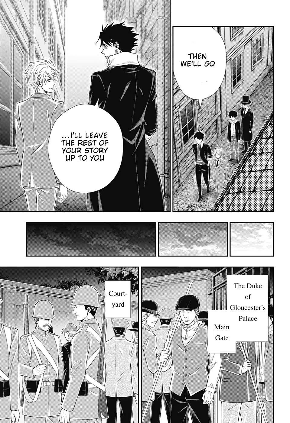 Read Yukoku no Moriarty chapter 50 image 20 on Lezhin