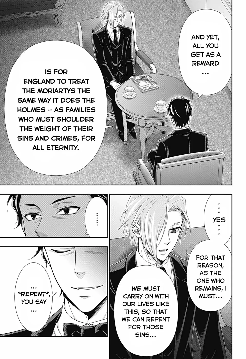 Read Yukoku no Moriarty chapter 56 image 10 on Lezhin