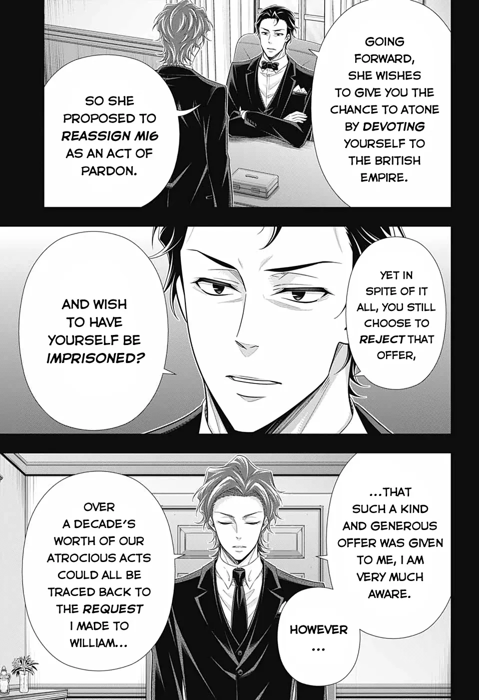 Read Yukoku no Moriarty chapter 56 image 12 on Lezhin