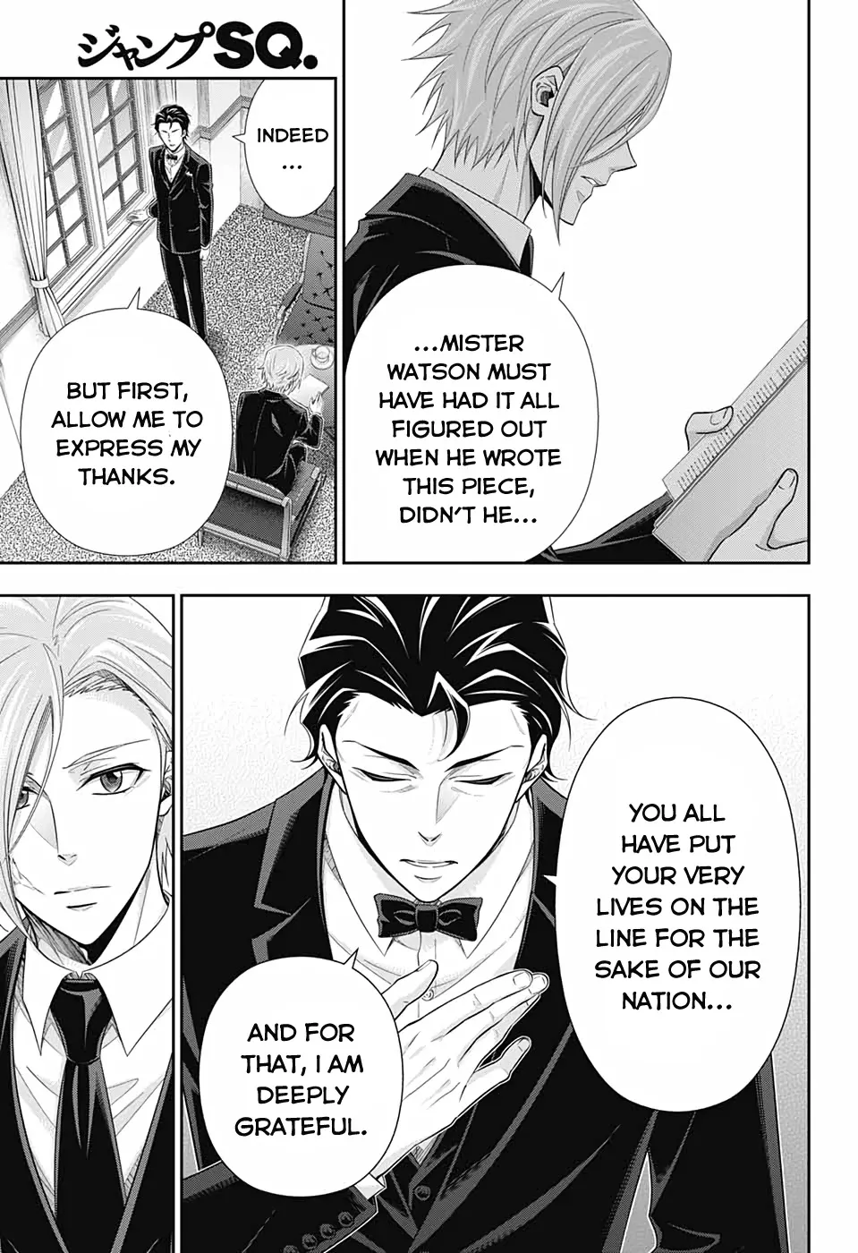 Read Yukoku no Moriarty chapter 56 image 6 on Lezhin