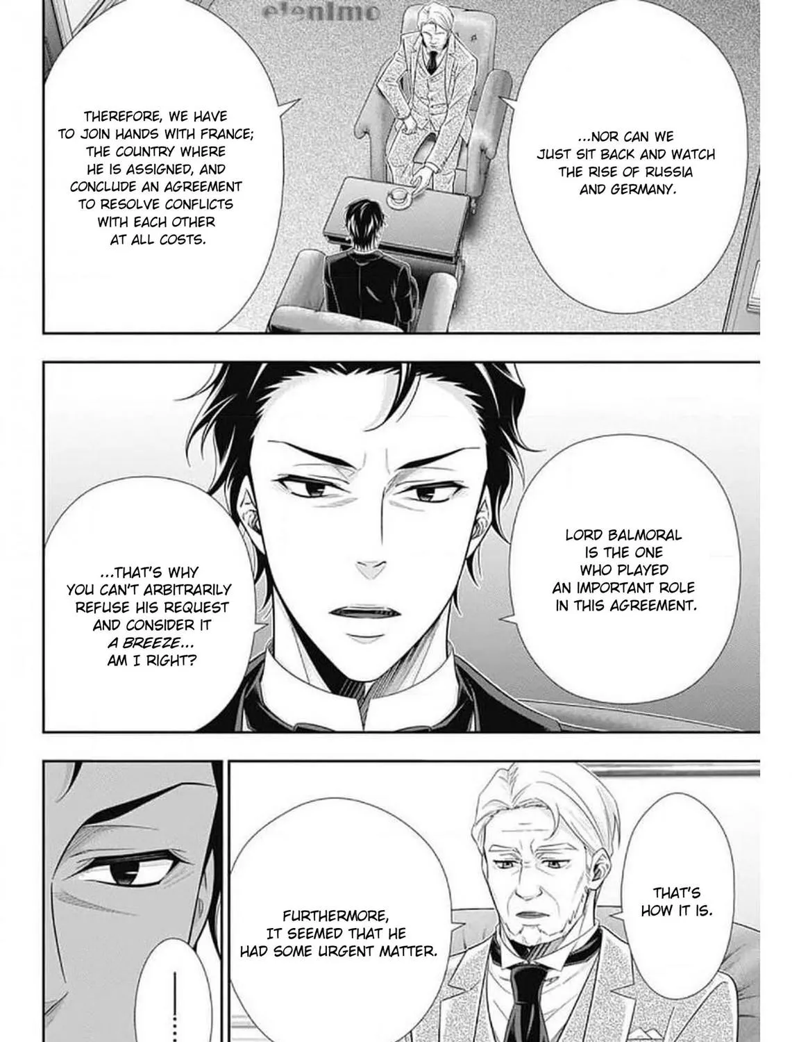 Read Yukoku no Moriarty chapter 58 image 10 on Lezhin