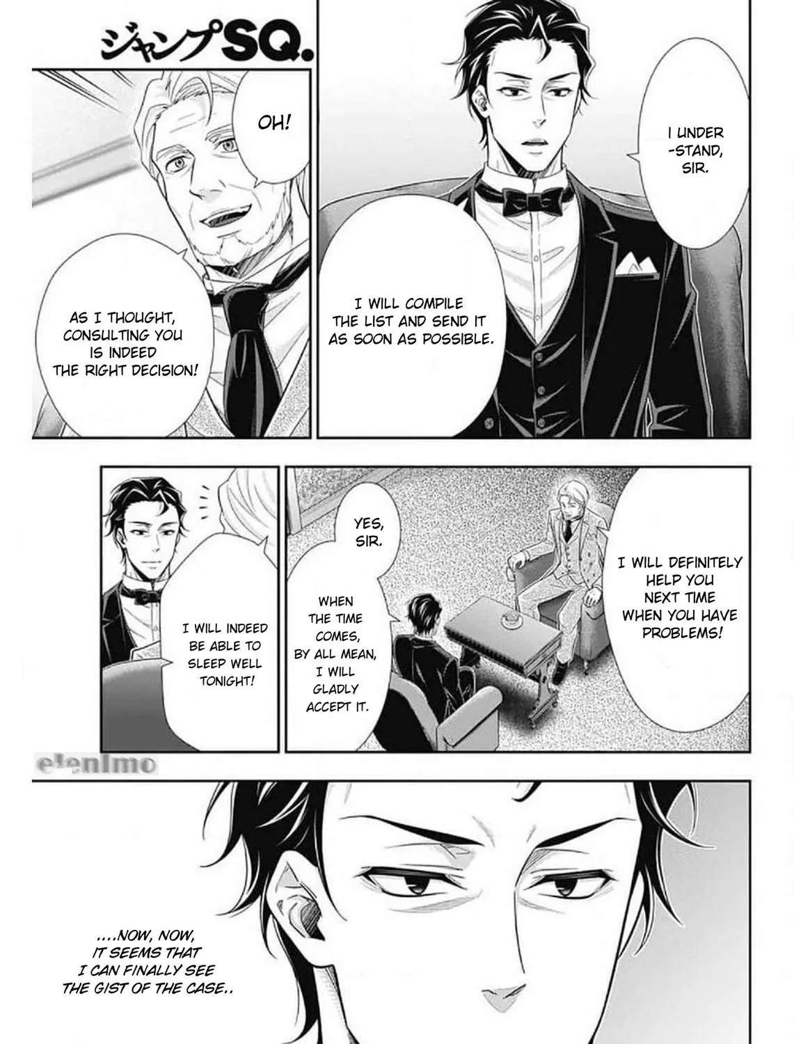 Read Yukoku no Moriarty chapter 58 image 12 on Lezhin