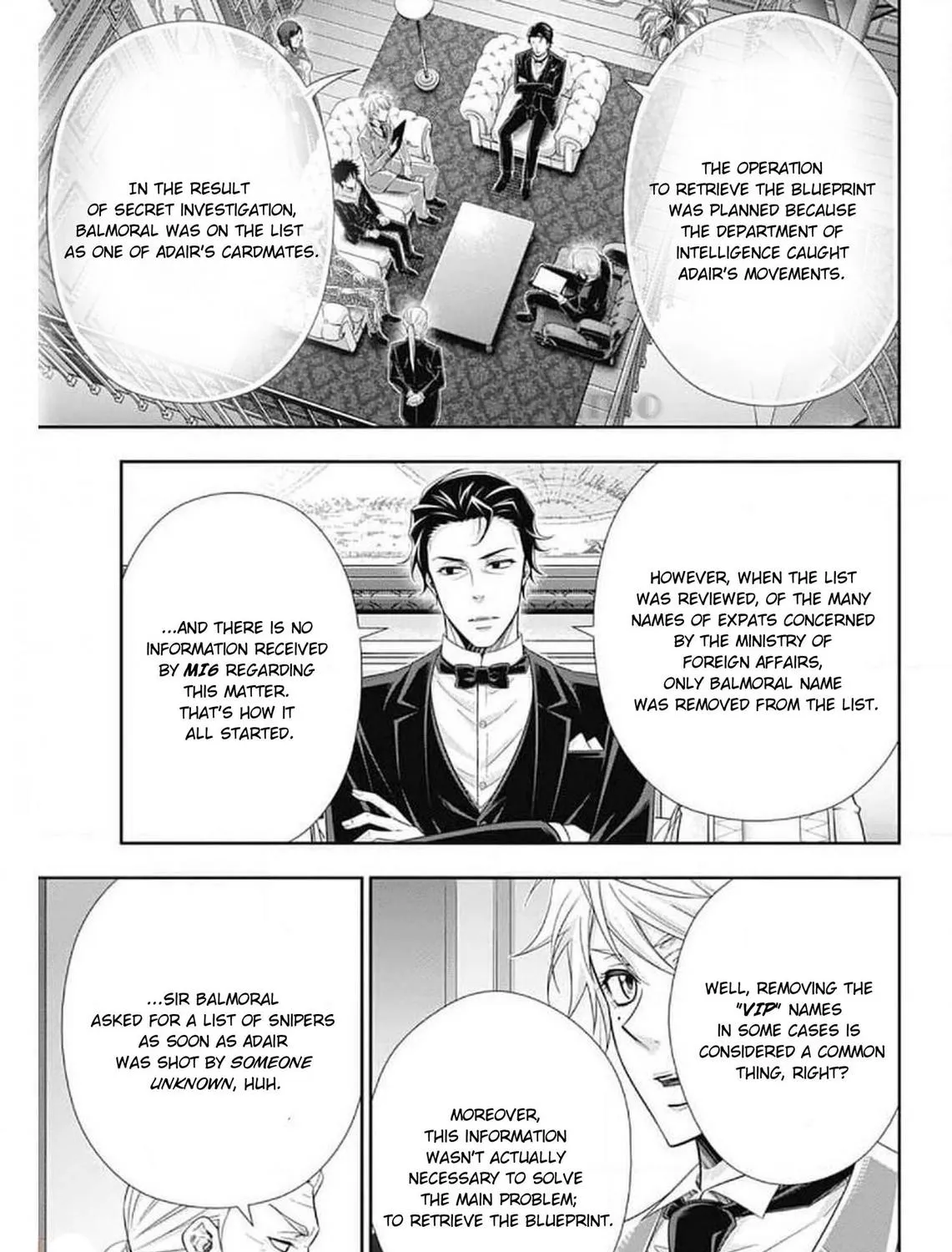 Read Yukoku no Moriarty chapter 58 image 16 on Lezhin