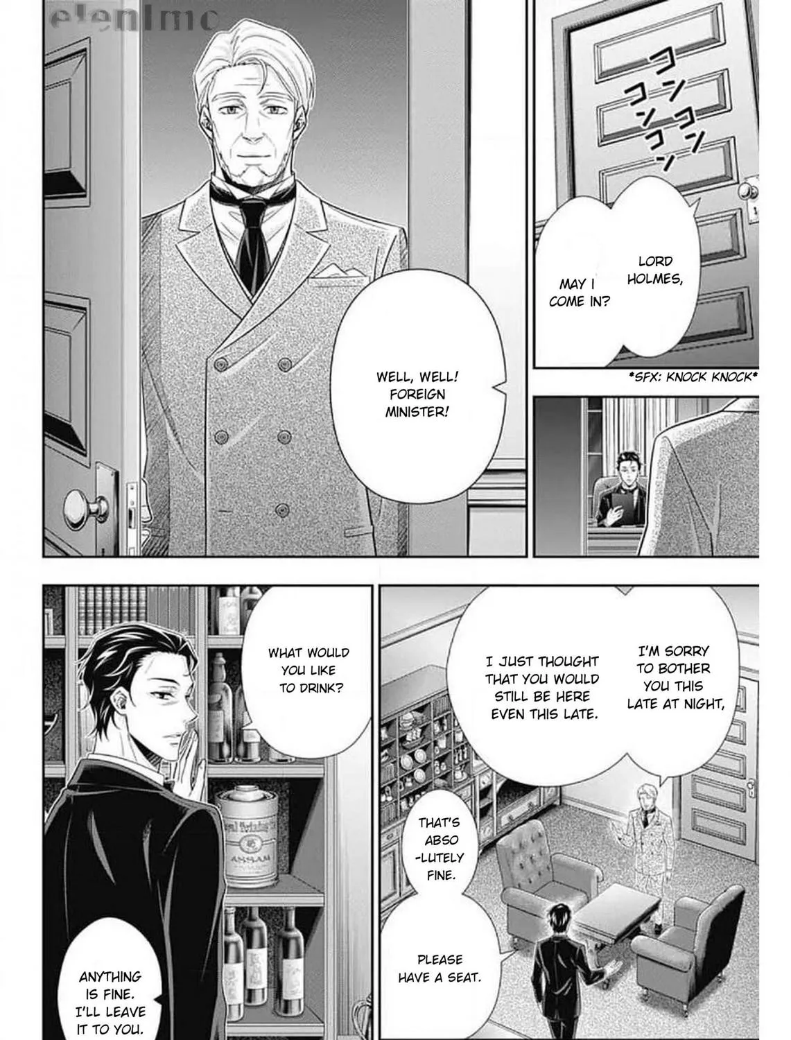 Read Yukoku no Moriarty chapter 58 image 2 on Lezhin